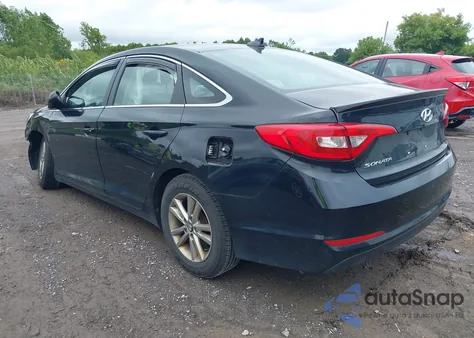 2016 Hyundai Sonata Se из США, поврежденный, VIN 5NPE24AF1GH306678